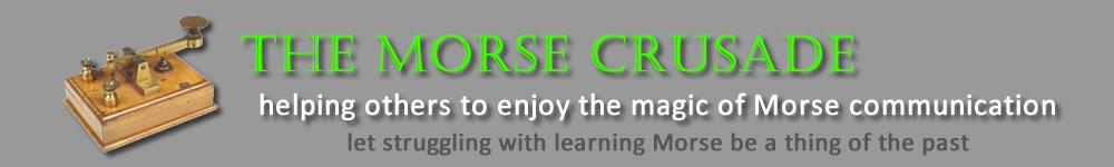 Learn Morse Code with the Morse Crusade